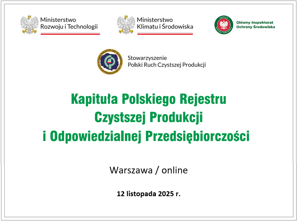 Slajd z posiedzenia Kapituły Polskiergo Rejestru CP i OP 2025